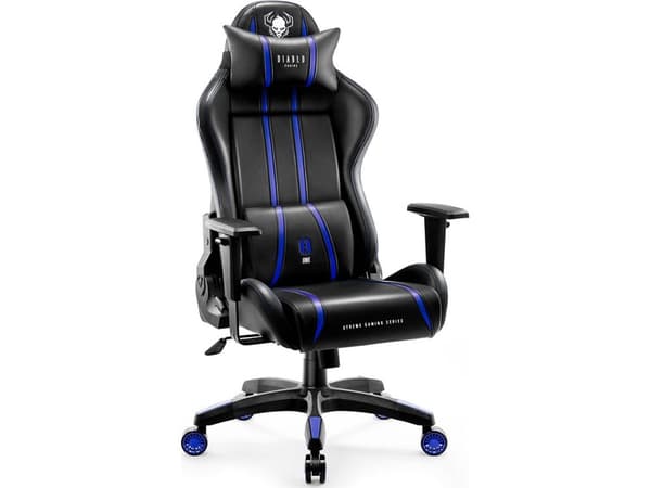 Diablo X-One 2.0 Gamingstol Normal, Svart-Blå
