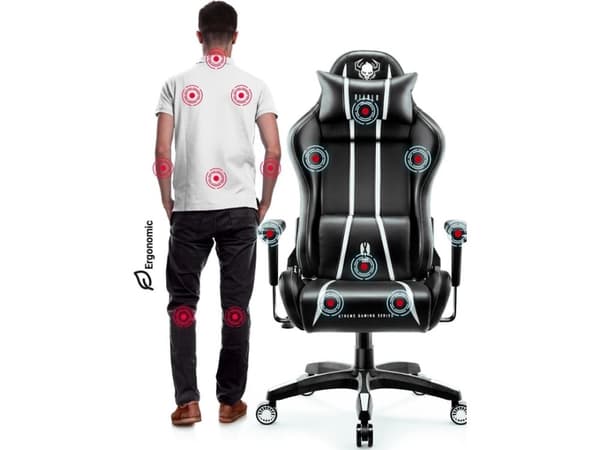 Diablo X-One 2.0 Normal størrelse svart og hvit