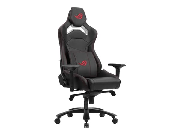 ASUS ROG Chariot Core - Stol - ergonomisk - armlener - T-formet - tipping - roterende - kunstlær