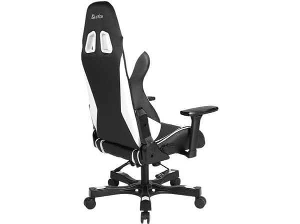 ClutchChairZ Crank Charlie Black and White Chair (CKC11BW)