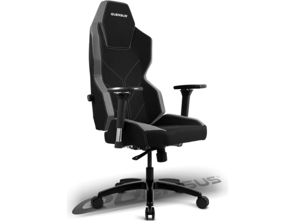 Armchair Quersus Geos 701 Black and gray