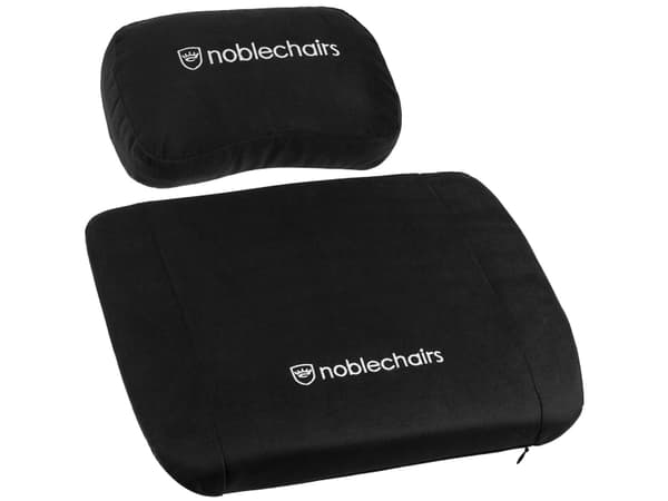 noblechairs putesett med memory foam - svart