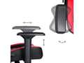 Miniatyrbilde 3 av 5: Marvo CH-118, PC-gamingstol, 150 kg, Universell, Stål, Sort, Rød, PVC