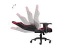 Miniatyrbilde 2 av 5: Marvo CH-118, PC-gamingstol, 150 kg, Universell, Stål, Sort, Rød, PVC