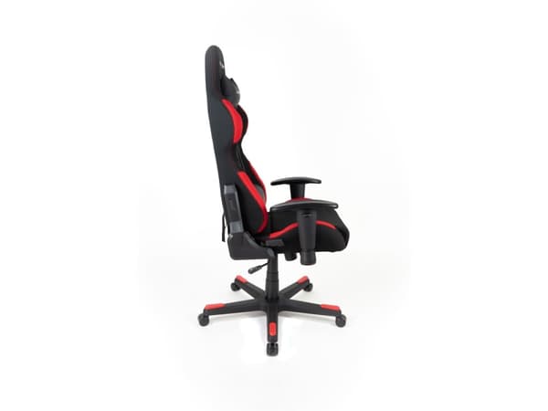 DXRacer OH/FD01/NR, PC-pelituoli, 91 kg, Verkkoistuin, Pehmustettu selkänoja, Musta, Muovi