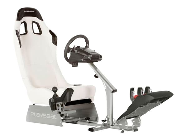 Playseat Evolution - Kappløpsimulatorcockpit - kunstlærvinyl - hvit