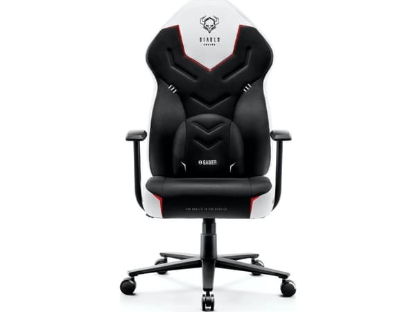 Gaming stol Diablo X-Gamer, Sort/Hvit