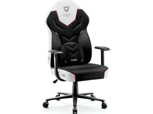 Gaming stol Diablo X-Gamer, Sort/Hvit
