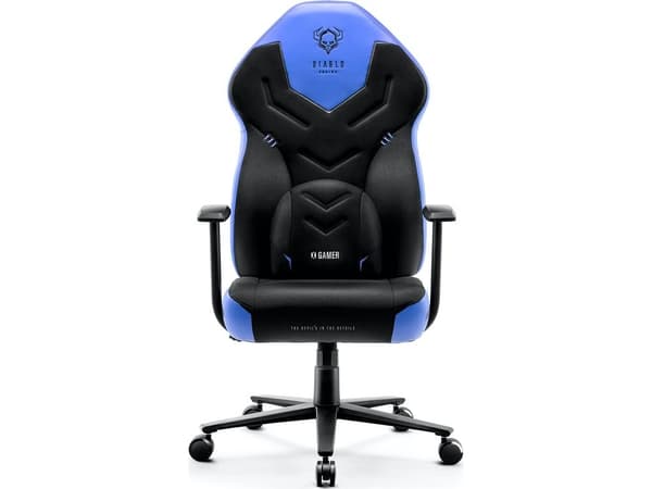 Gaming stol Diablo X-Gamer, blå/svart