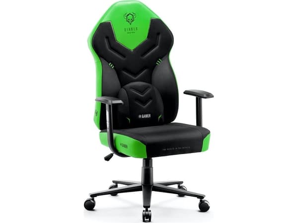 Gaming stol Diablo X-Gamer, Grønn/Sort