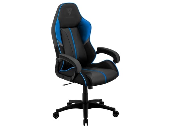 ThunderX3 BC1 Boss Universal Gaming Chair Svart - Blå (BC1 BOSS Grå/Blå)