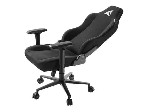 Sharkoon Skiller SGS40 - Stol - høy bakside - armlener - T-formet - tipping - roterende - aluminium, stål, polyvinylklorid (PVC), høytetthets støpt s