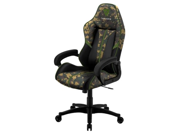 ThunderX3 BC1 Camo, Universell spelstol, 150 kg, Universal, Svart, Nylon, Plywood
