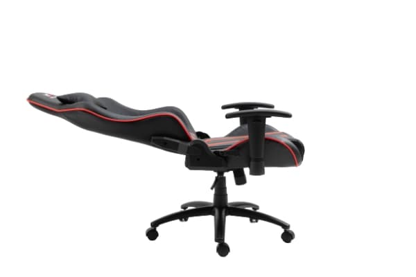 Nordic Gaming Carbon Chair, Red, Universal spelstol, 125 kg, Stoppad sits, Stoppat ryggstöd, Svart, Svart, Röd