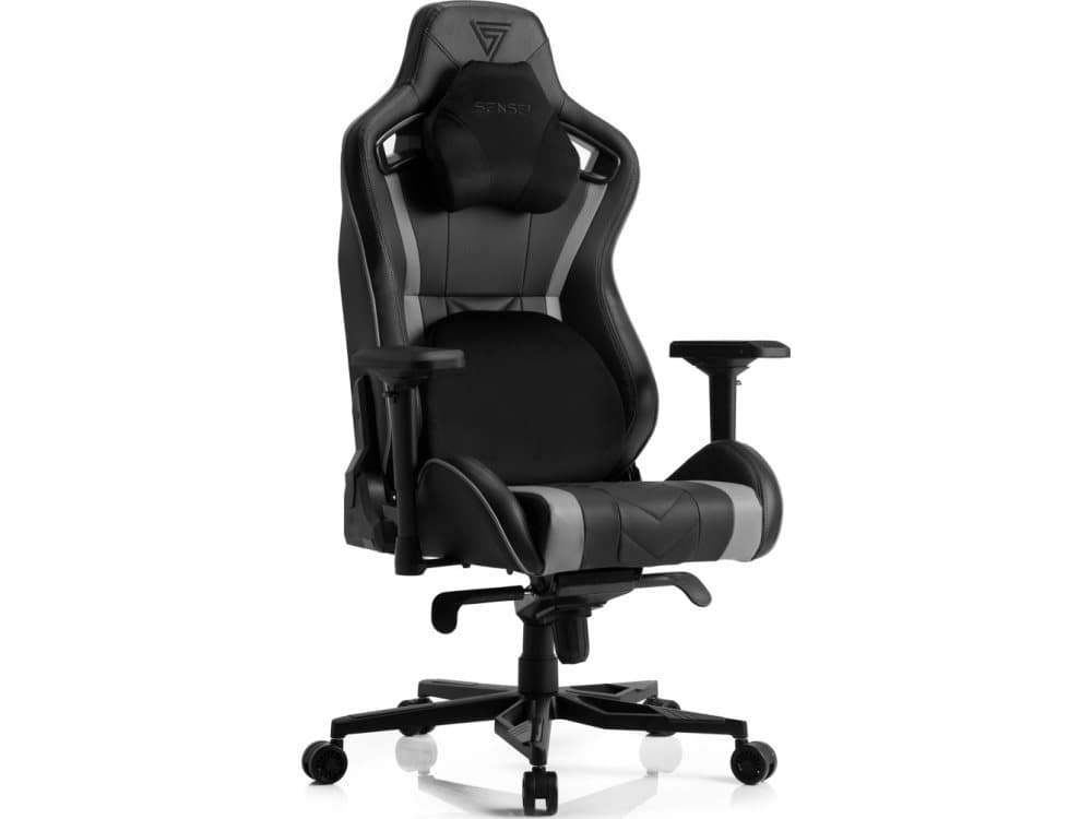 SENSE7 Legend black and gray armchair