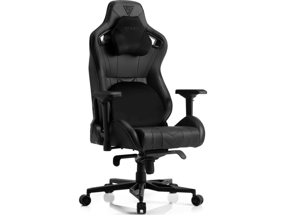 SENSE7 Legend black armchair