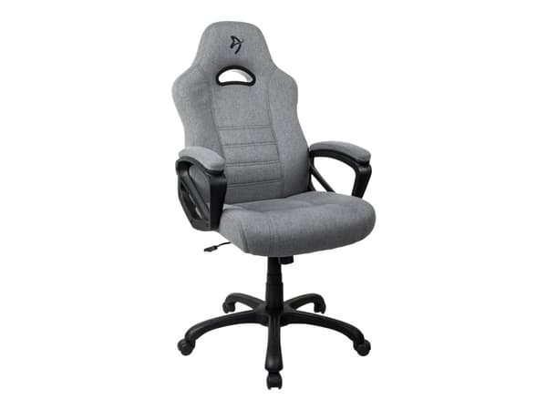 Arozzi Enzo WOVEN FABRIC, PC-pelituoli, 95 kg, Musta, Musta, Harmaa, Kangas
