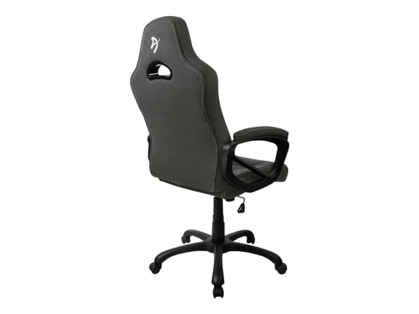 Arozzi Enzo - Stol - ergonomisk - armstöd - lutning - svängtapp - skumgummi, textil - grå, svart
