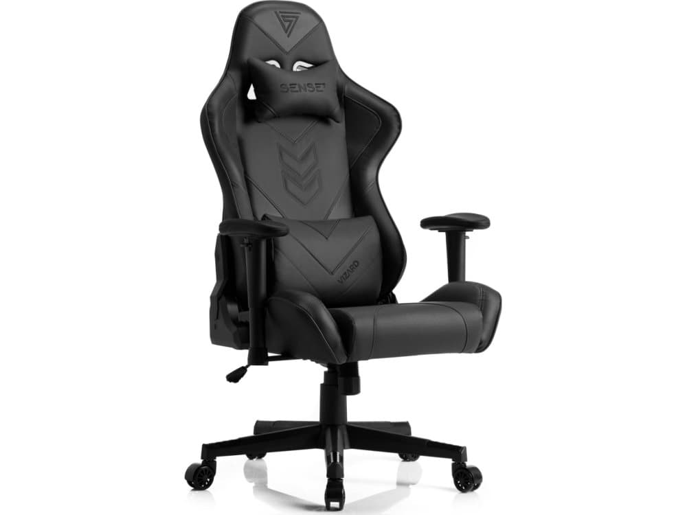 SENSE7 Vizard black armchair