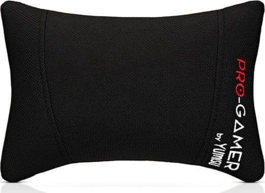 Žaidimu kedes kaklo pagalvele Pro-Gamer Shadow+ Fabric, Juoda