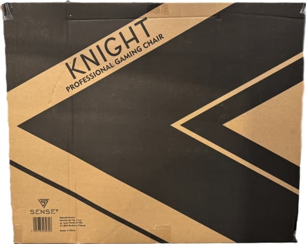 Knight sort-grå