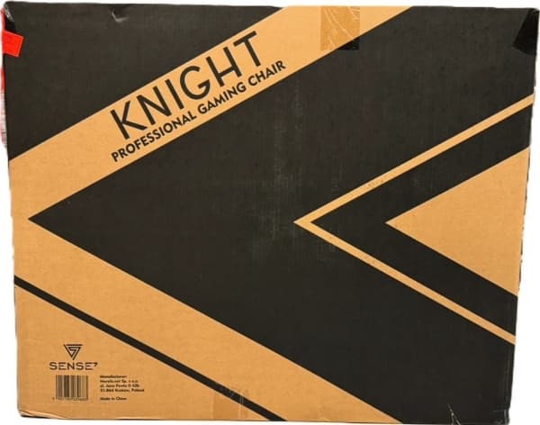 Knight – læder, sort