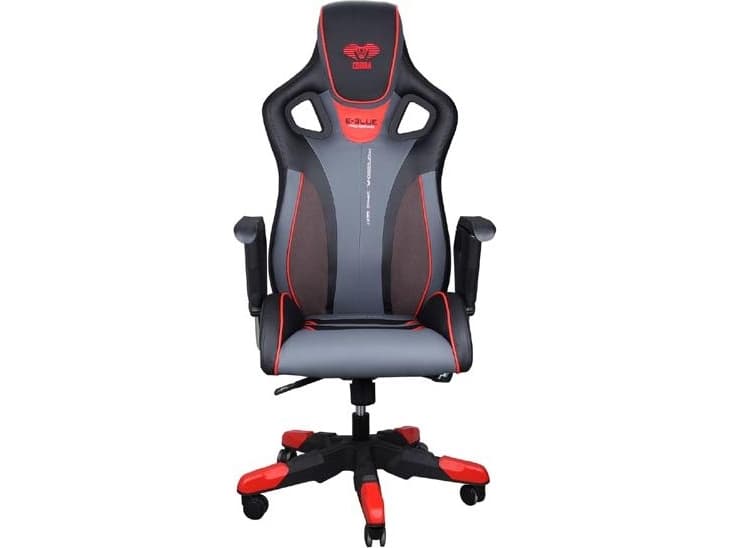 Žaidimu kede E-Blue Cobra III EEC313 Gaming Chair, Juoda-raudona