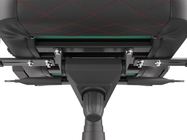 Genesis Nitro 890 G2 - Spelstol - ergonomisk - rektangulär - armstöd - T-formad - lutning - tyg, eco-läder, metall - svart