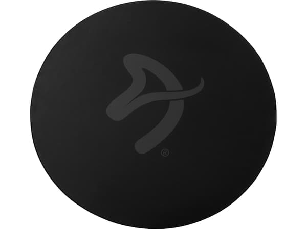 Arozzi Zona - Stolmatte for kontor - rund - 121 cm - grå