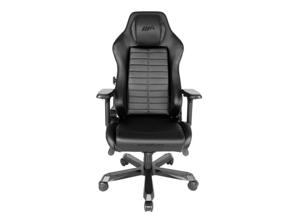 DXRacer Master Series DMC-I233S - Stol - ergonomisk - høy bakside - armlener - T-formet - tipping - roterende - aluminium, polyuretan fauxlær, høytet