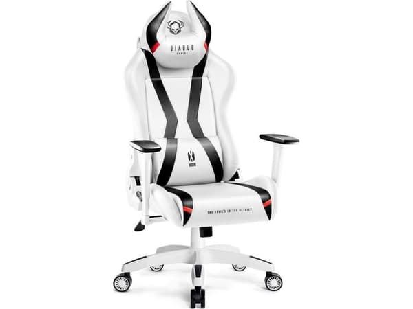 Diablo Chairs X-Horn 2.0 Normal armchair, white