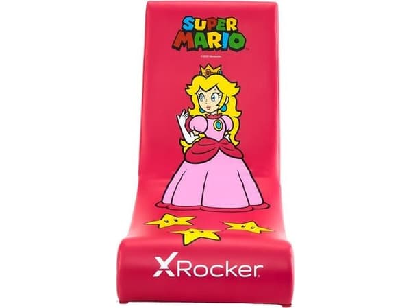 X Rocker X Rocker armchair Officially licensed Nintendo Video Rocker - Super Mario ALL-STAR Collection Princess 2020097 promo