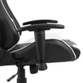 Miniatyrbild 6 av 7: vidaXL Snurrbar gamingstol vit PVC