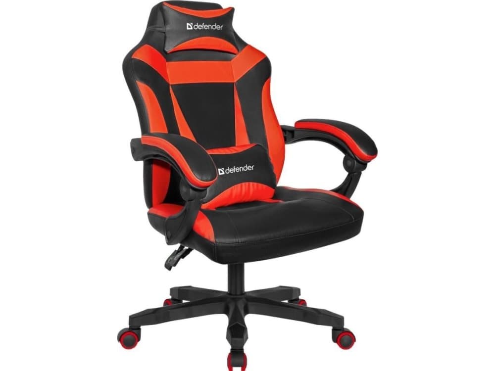 Defender chair Defender MASTER black and red gaming chair