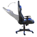 Miniatyrbillede 5 af 8: vidaXL drejelig gamingstol PVC blå