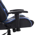 Miniatyrbillede 7 af 8: vidaXL gamingstol kunstlæder sort og blå