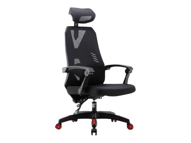 Nordic Gaming Ergo Force - Stol - armstöd - lutning - svängtapp - mesh - svart