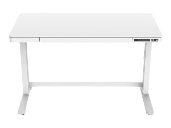 DIGITUS - Skrivbord - rektangulär - vit