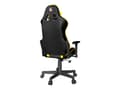 Miniatyrbilde 5 av 5: Gembird SCORPION - Stol - ergonomisk - armlener - T-formet - tipping - roterende - nylon, PVC, svamp, maske - black mesh, Ferrari yellow