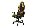 Miniatyrbilde 1 av 5: Gembird SCORPION - Stol - ergonomisk - armlener - T-formet - tipping - roterende - nylon, PVC, svamp, maske - black mesh, Ferrari yellow