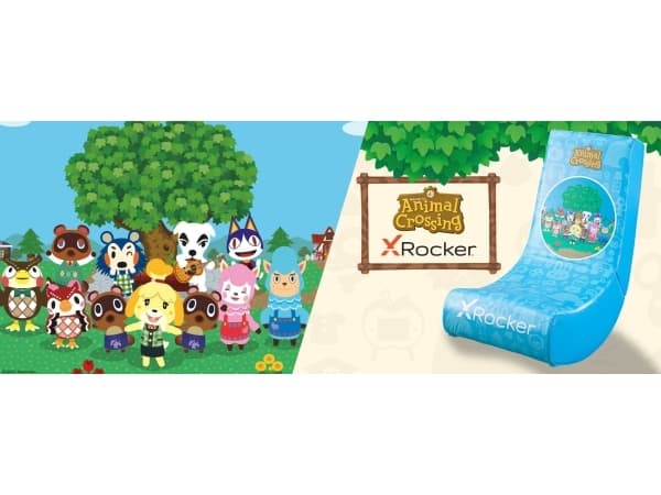 X Rocker X Rocker Seat Officially Licensed Nintendo Video Rocker - Village - Animal Crossing 2020113 promo