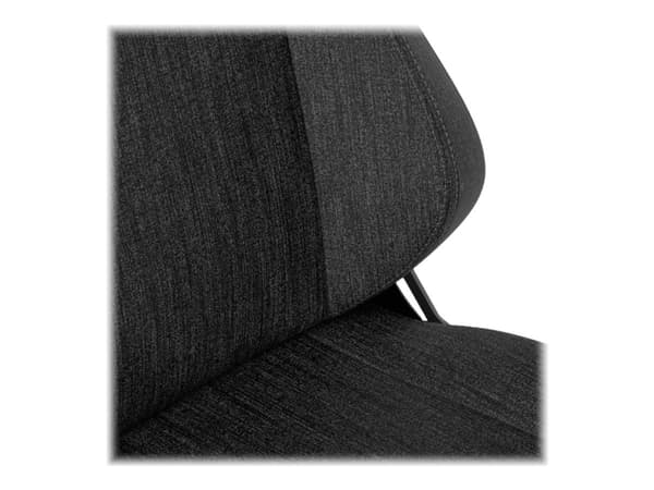 Noblechairs Hero TX - Stol - ergonomisk - armstöd - T-formad - lutning - aluminium, polyuretan, tyg, minnesskum, polyuretanläder, kallt skum, stålram
