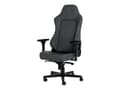 Miniatyrbild 1 av 5: Noblechairs Hero TX - Stol - ergonomisk - armstöd - T-formad - lutning - aluminium, polyuretan, tyg, minnesskum, polyuretanläder, kallt skum, stålram