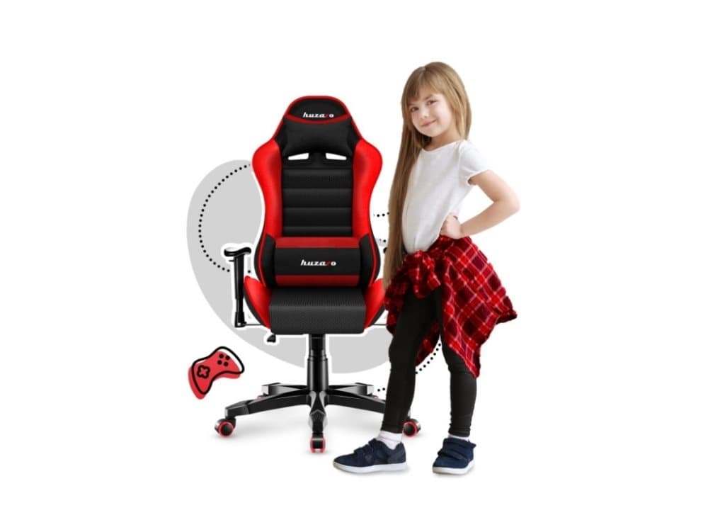 Huzaro Ranger 6.0 Red Mesh seat