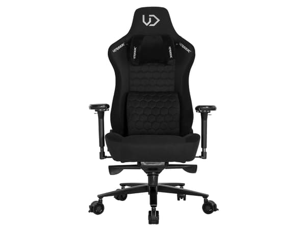 Ultradesk UDESK-TH-BK, PC-gamingstol, 140 kg, Bøttesete, Hård ryggstø, 160 cm, 195 cm