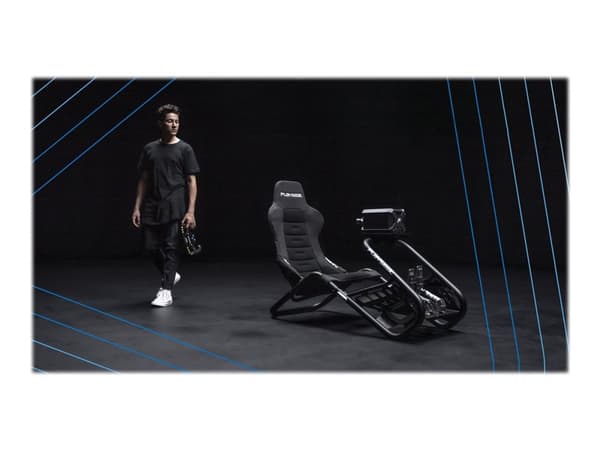 Playseat Trophy - Kappløpsimulatorcockpit - legeringsstål, ActiFit, romgodkjent aluminium - svart