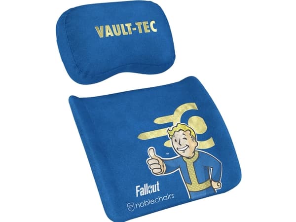 noblechairs Fallout Vault-Tec, Kuddset, Blå, 2 styck, EPIC, ICON, and HERO