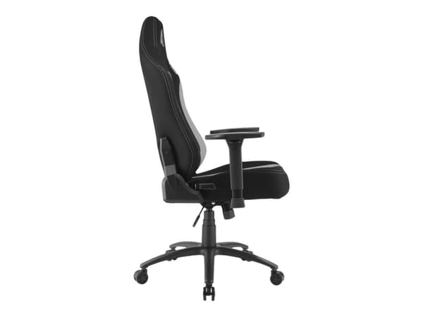 Sharkoon Skiller SGS20 - Stol - ergonomisk - høy bakside - armlener - T-formet - tipping - roterende - polyuretan, stål, høytetthets støpt skum, stål