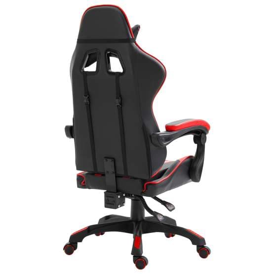 Gamingstol Röd Konstläder