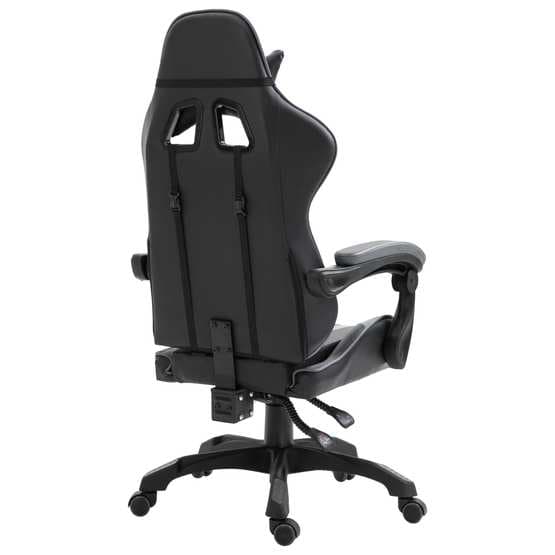 Gamingstol Grå Konstläder